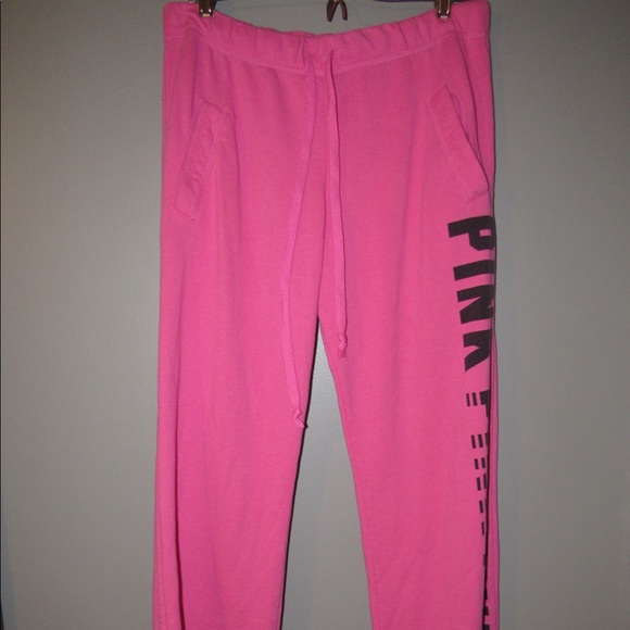 PINK Victoria's Secret Pants - Victoria’s Secret PINK Boyfriend Sweatpants